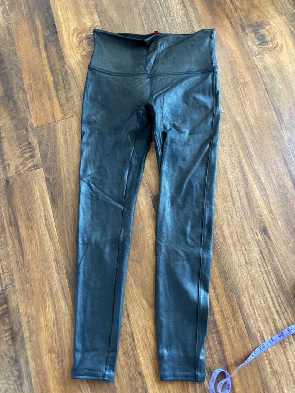 SPANX Black High-Waist Shaping Leggings